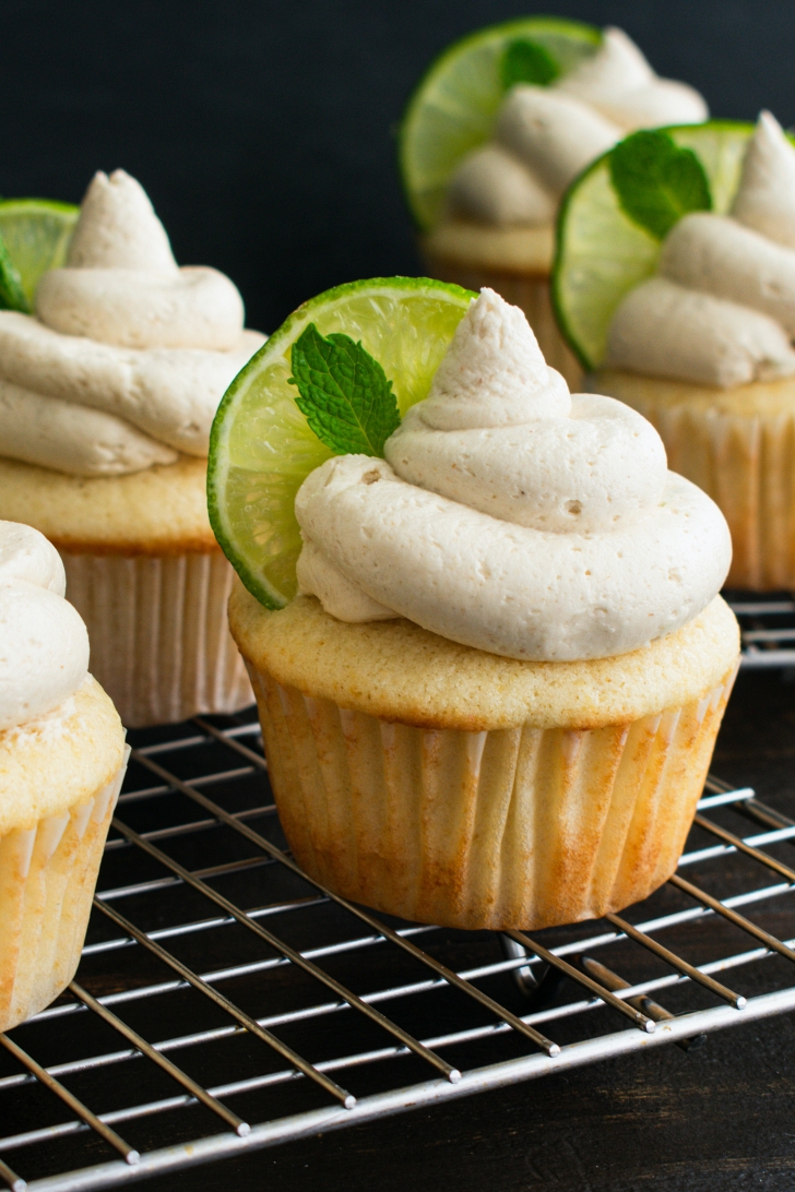 Mint Mojito Cupcakes