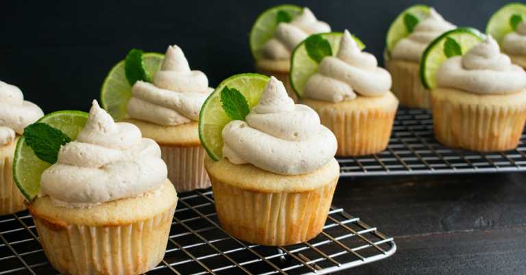 Mint Mojito Cupcakes