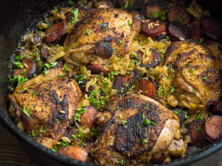 One-Pot-Chicken-and-Dirty-Rice