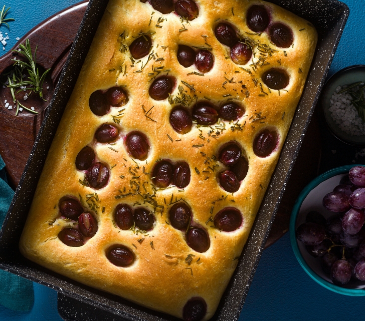 Tuscan Grape Focaccia