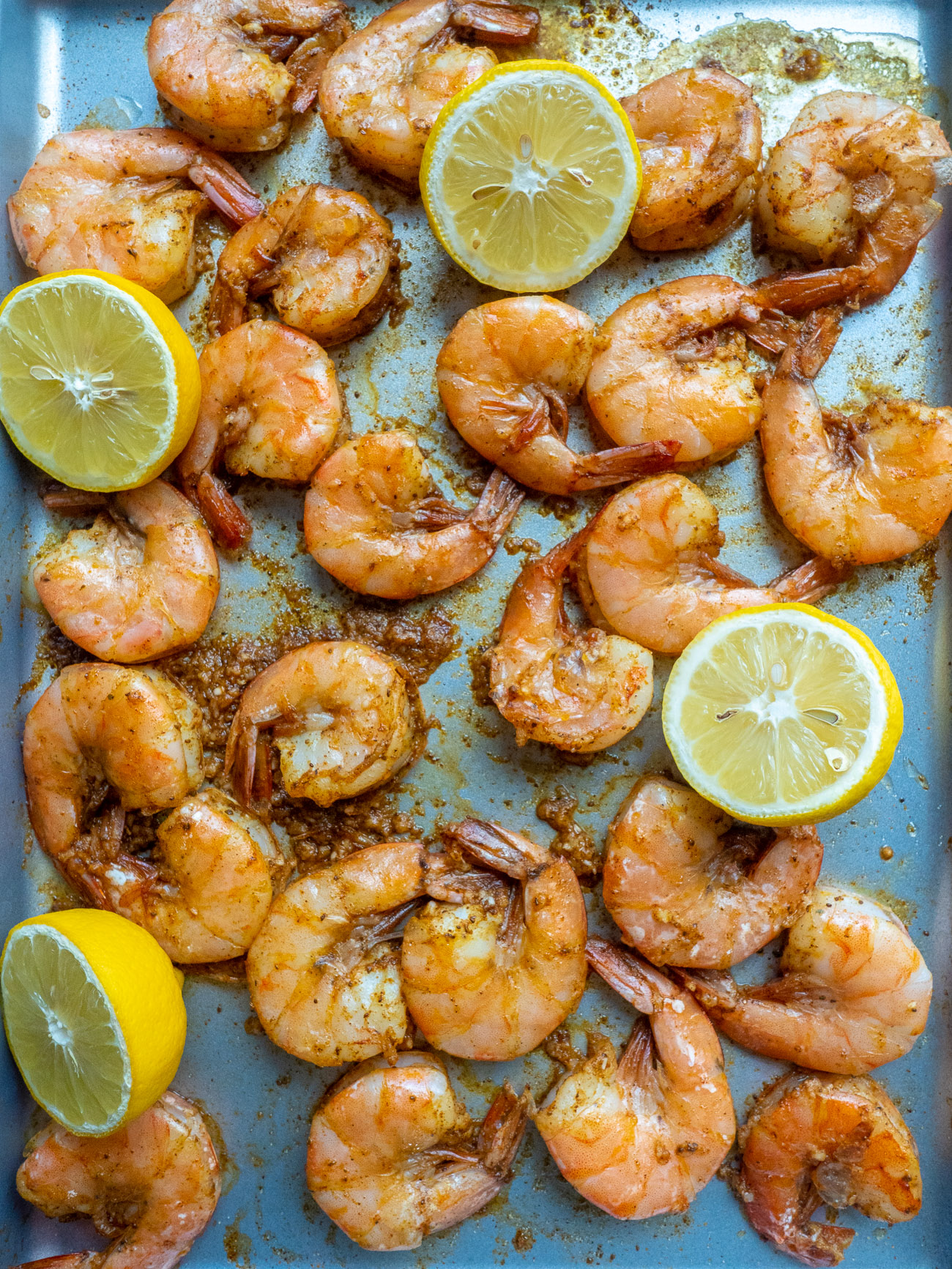 Roasted Old Bay Shrimp Recipe - Jeanette's Healthy Living