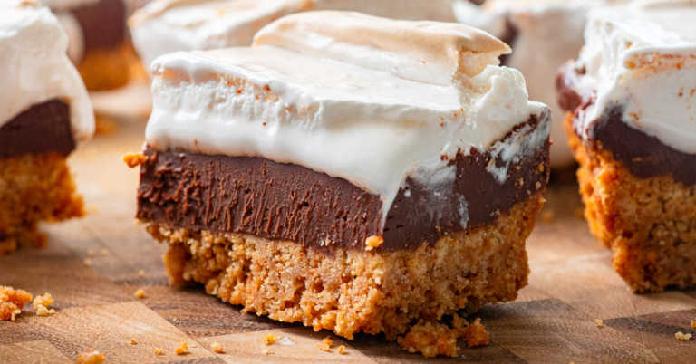 S’Mores Fudge Bars