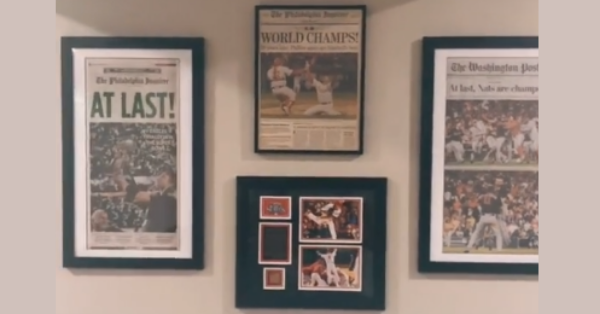 How To Hang A Perfectly Straight Picture Using Toothpaste