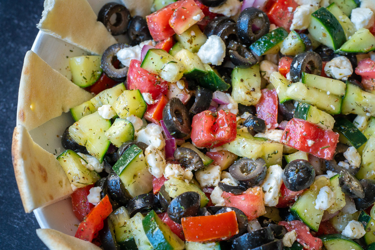 Bento Box - Greek Pasta Salad - Liv B.