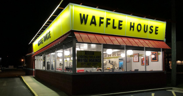 Man Comes In Last In His Fantasy Sports League So He Has To Spend The Night In A Waffle House