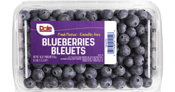 Dole Fresh Blueberries Are Being Recalled Due To Possible Parasite Contamination