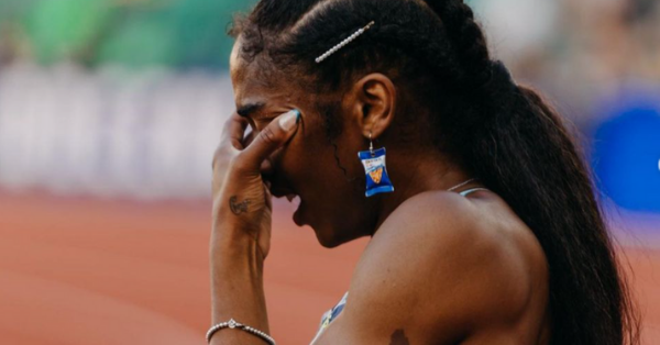 Christina Clemons Qualified For The Olympics While Wearing Doritos Earrings