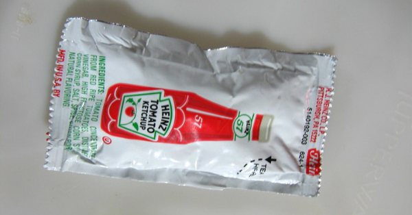 How To Use A Ketchup Packet Without Making A Mess