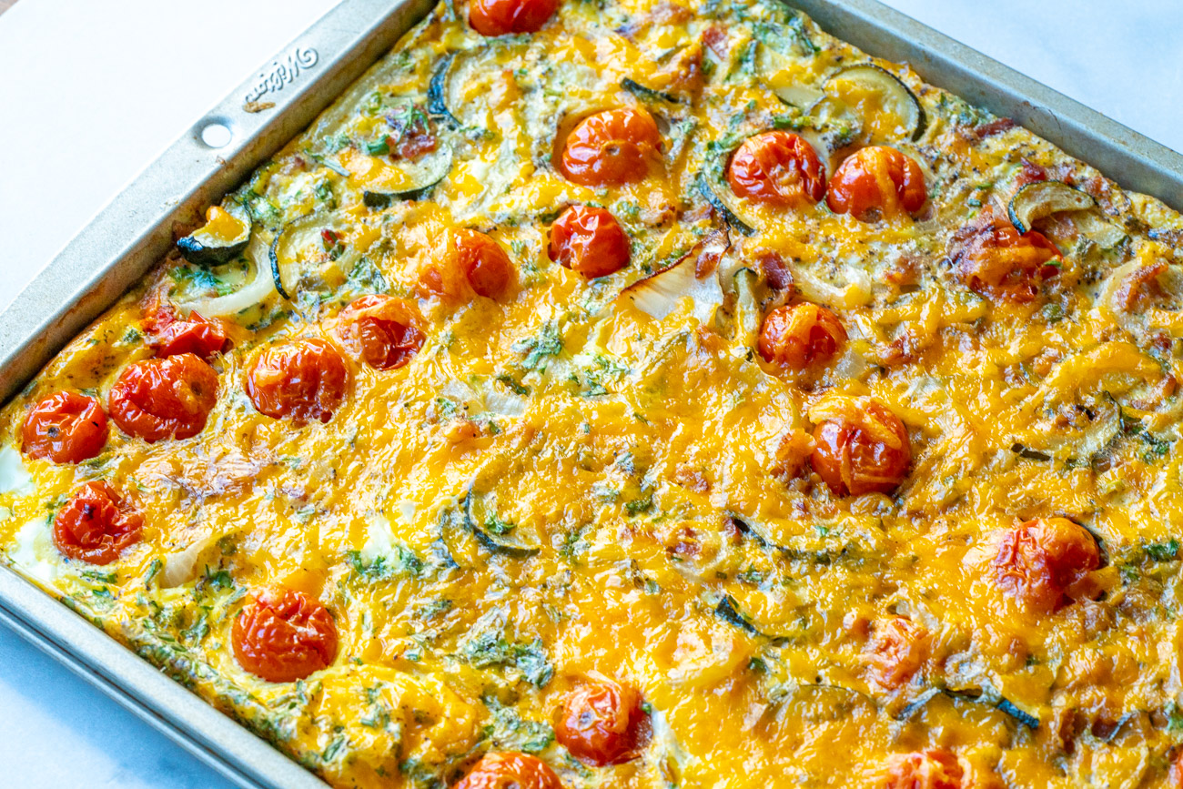 Sheet Pan Frittata • Kath Eats