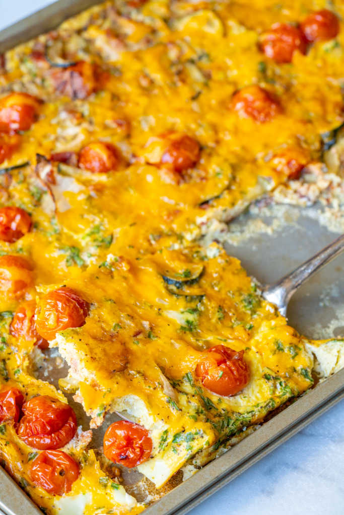 Sheet Pan Frittata | 12 Tomatoes