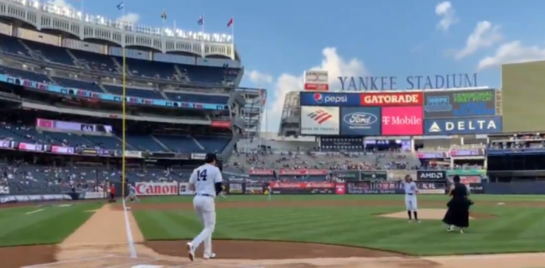 Woman Becomes Bat Girl For The Yankees 60 Years After Applying