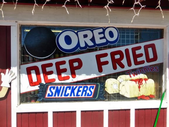 Deep Fried Candy Sign