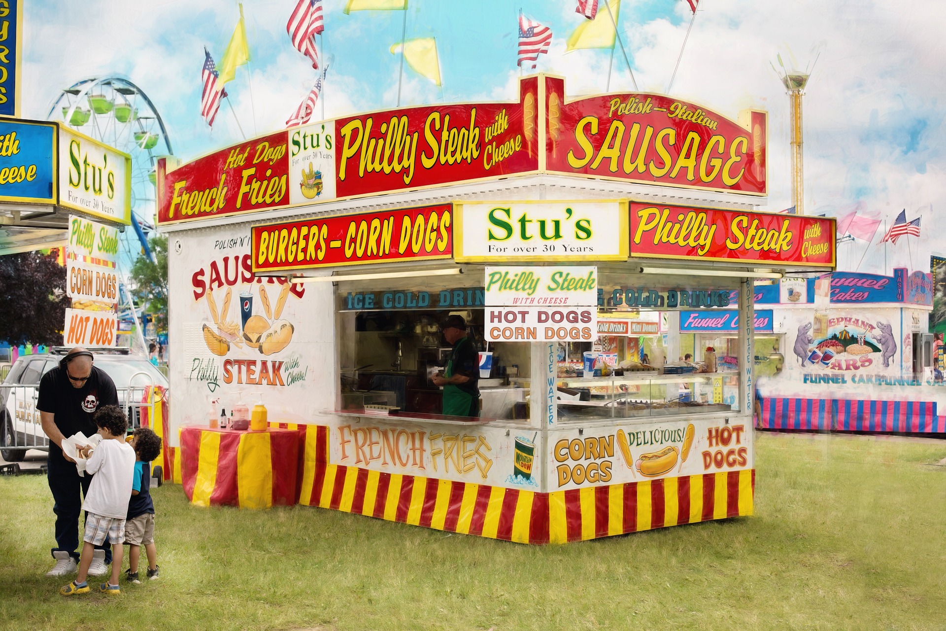 Fair Food Stall