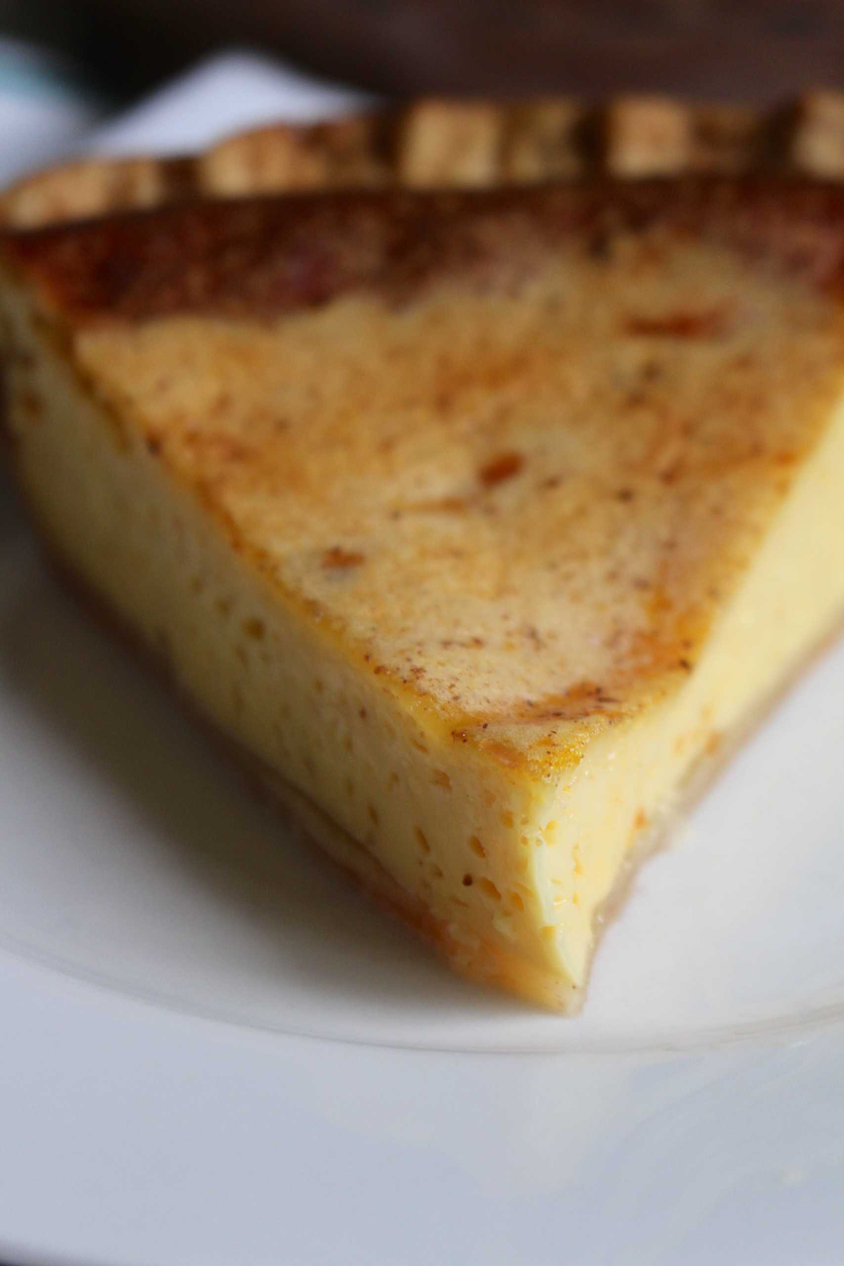 Slice of Egg Pie 