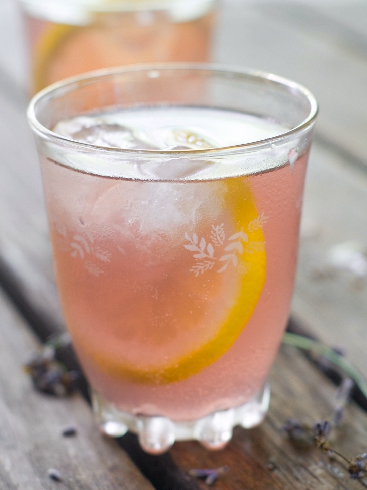 Pink Lemonade in a glass