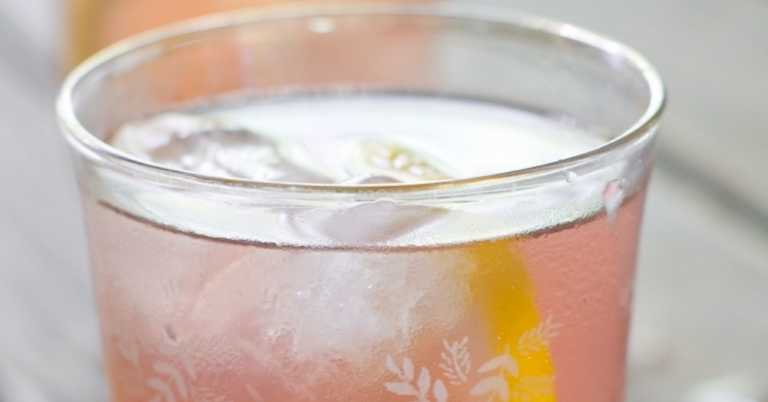 Homemade Pink Lemonade