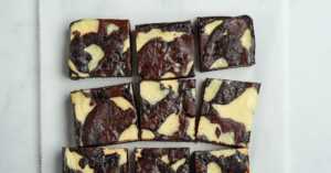 Dark Chocolate Cream Cheese Brownies
