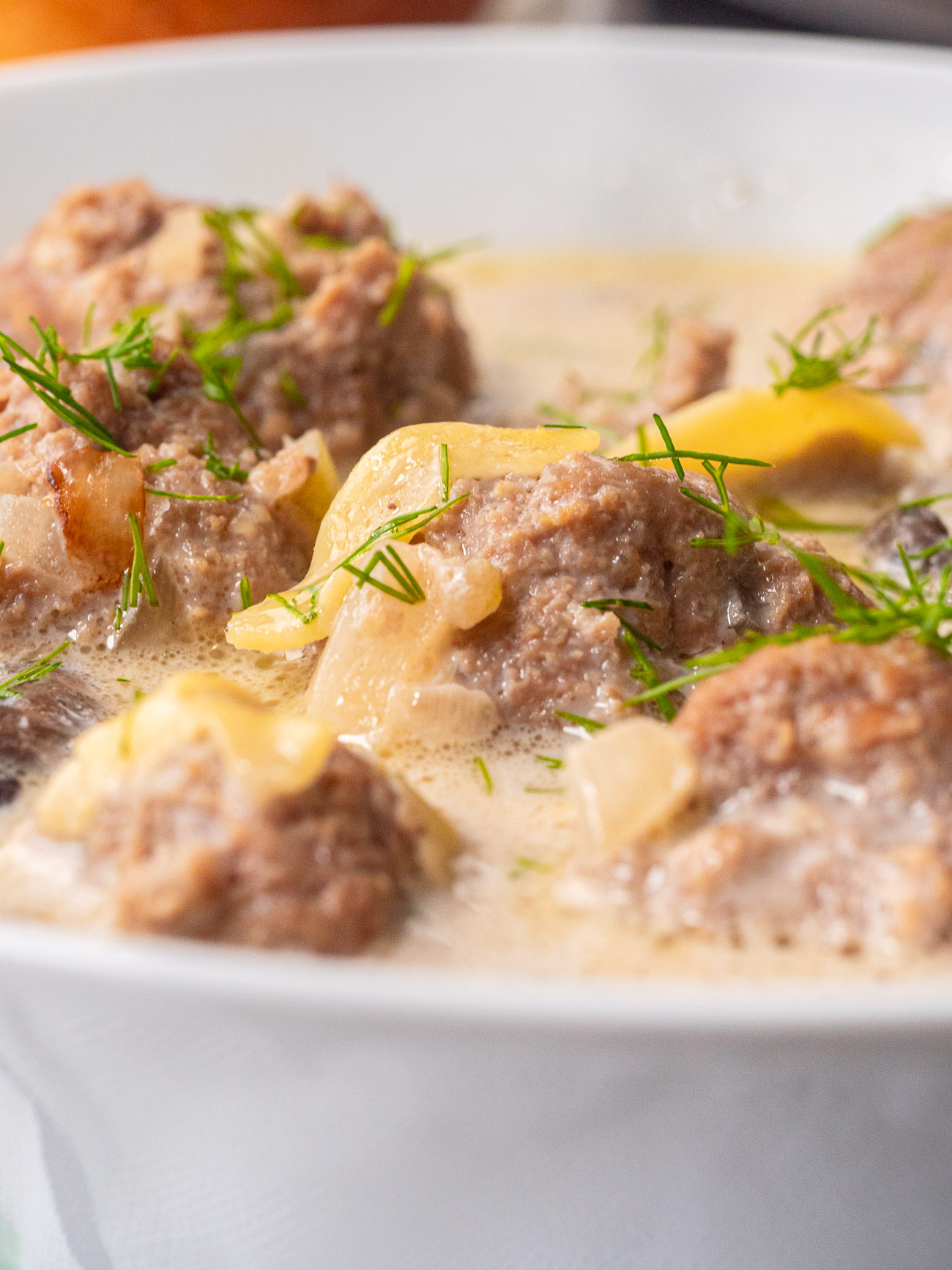 Slow Cooker Swedish Meatball Soup