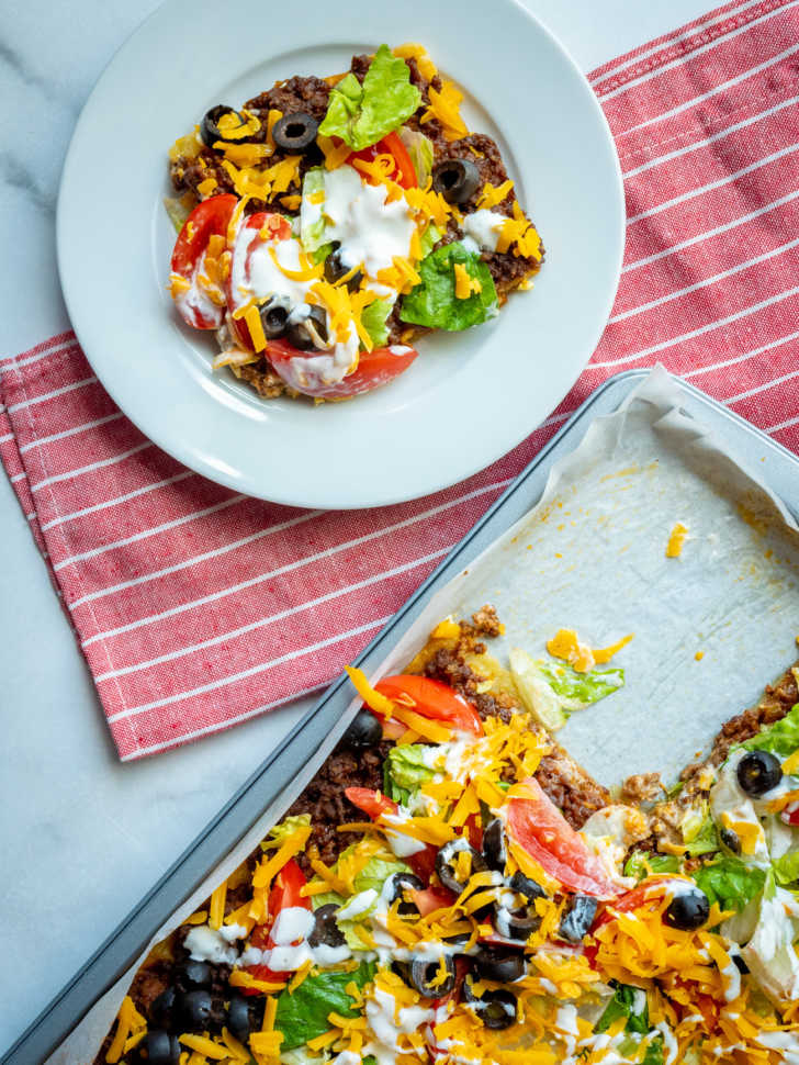 Sheet Pan Taco Bake 12 Tomatoes