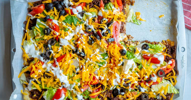 Sheet Pan Taco Bake