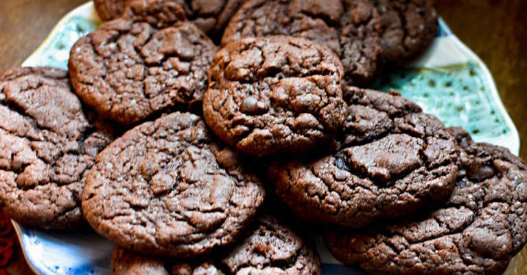 Chewy Chocolate Espresso Cookies