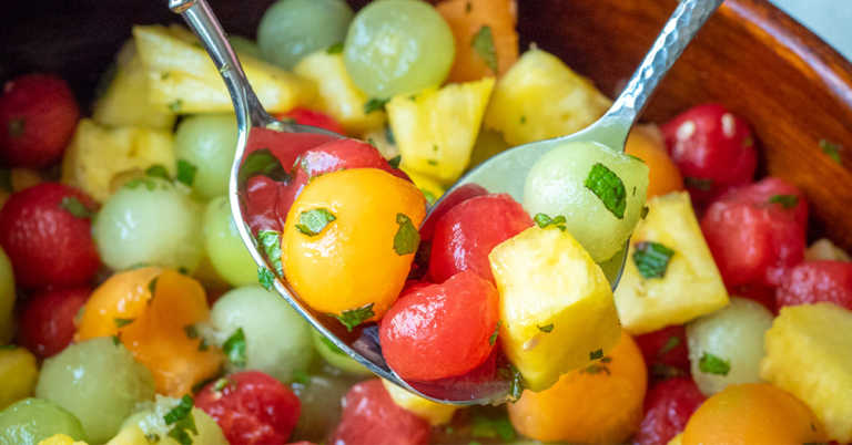 Mojito Melon Salad