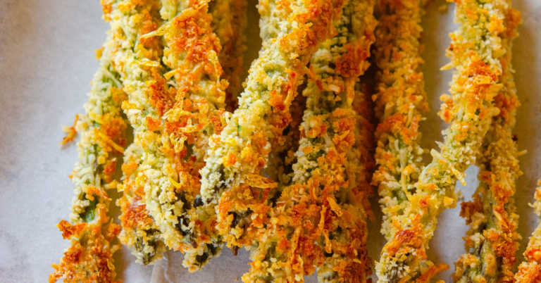 Crispy Baked Asparagus Fries