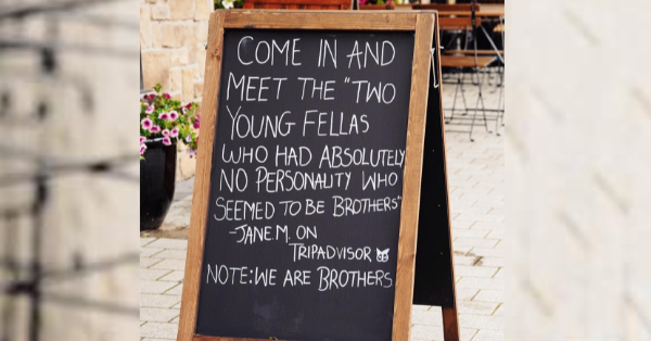 Pub Responds To A One Star Review And People Love It