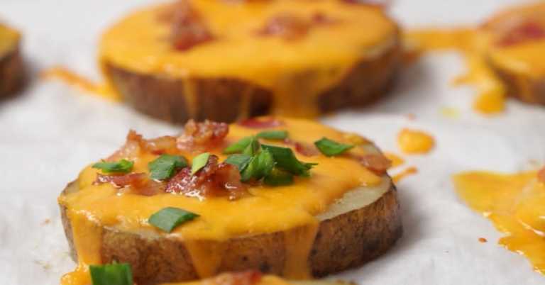 Baked Potato Slices