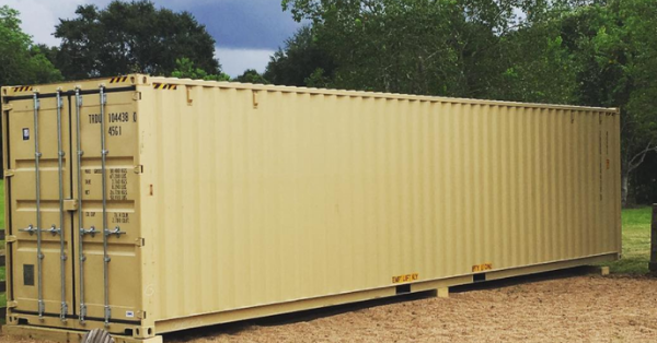 Man Transforms A Shipping Container Into An Adorable Tiny Home