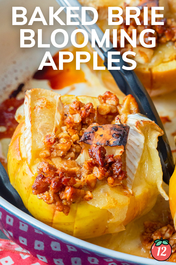 Apple Pie Baked Brie