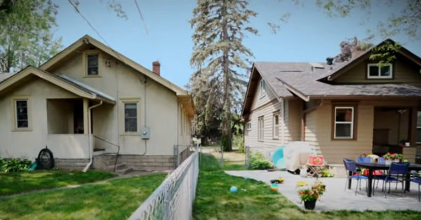 Two-Year-Old Boy Befriends His 99-Year-Old Neighbor Through A Shared Fence