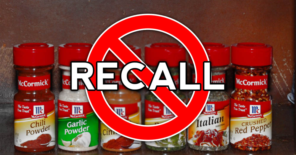 McCormick Is Voluntarily Recalling Italian & Buffalo Ranch