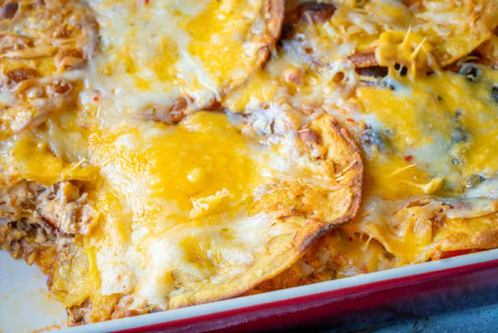 Pulled Pork King Ranch Casserole | 12 Tomatoes