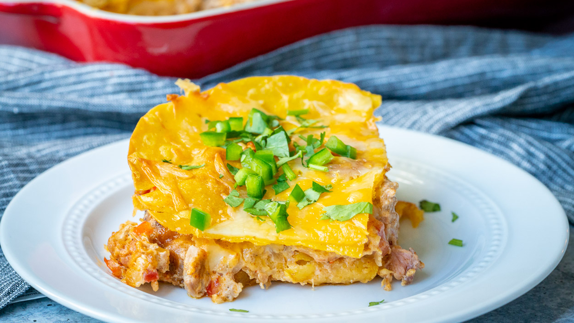 Pulled Pork King Ranch Casserole - Spicy Southern Kitchen