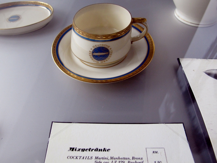 Hindenburg teacup and saucer