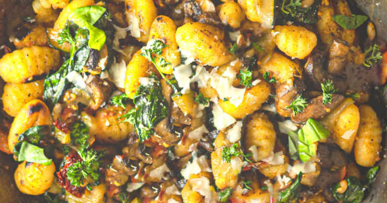 Sheet Pan Gnocchi and Veggies