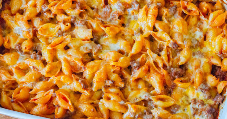 4-Ingredient Hamburger Casserole