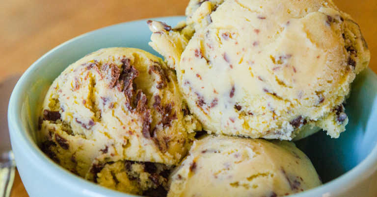 Real Mint Chocolate Chip Ice Cream