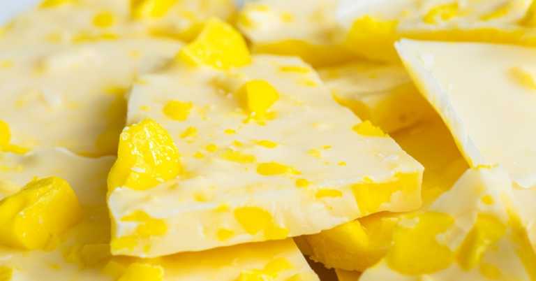 White Chocolate Lemon Bark