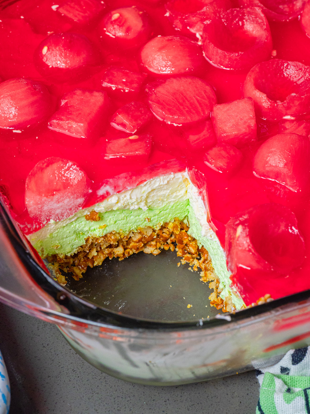 Watermelon Pretzel Salad