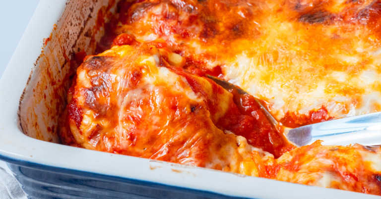 3-Ingredient Lazy Lasagna