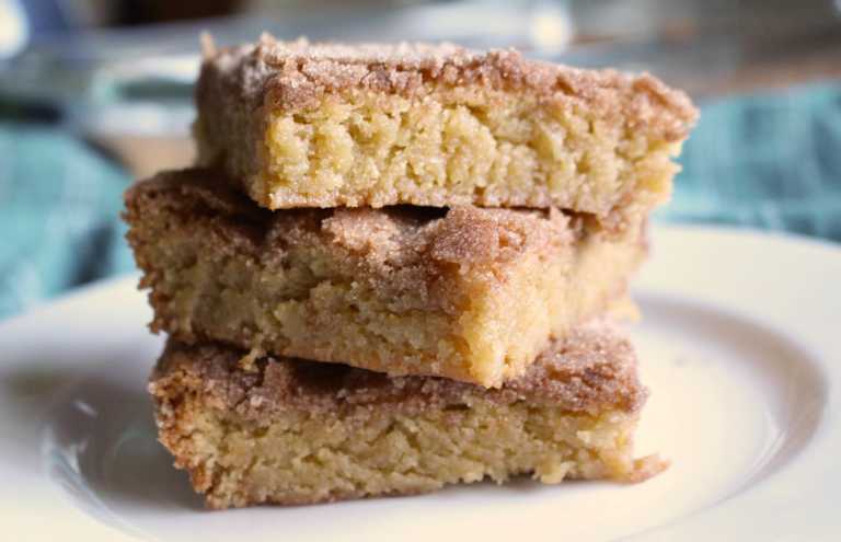 Snickerdoodle Cookie Bars