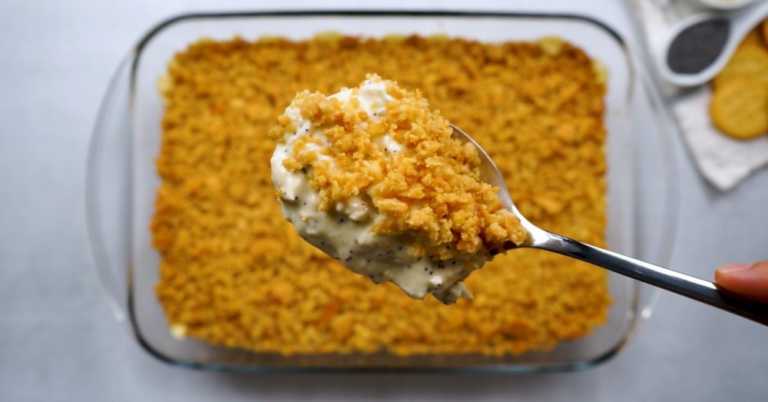 Sorority House Poppy Seed Chicken Casserole