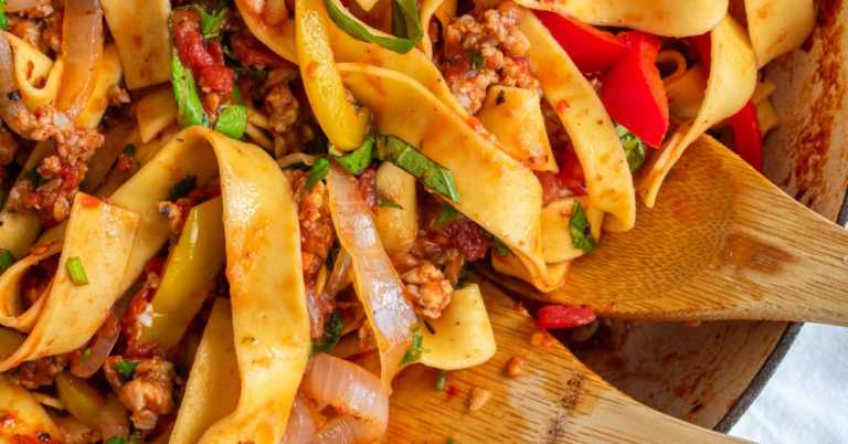Italian Drunken Noodles