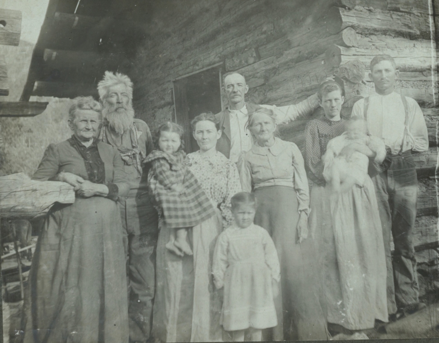 Oklahoma ranchers cabin 1900