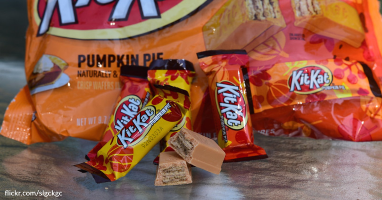 Kit Kat Is Bringing Back Its Pumpkin Pie-Flavored Wafers For Fall