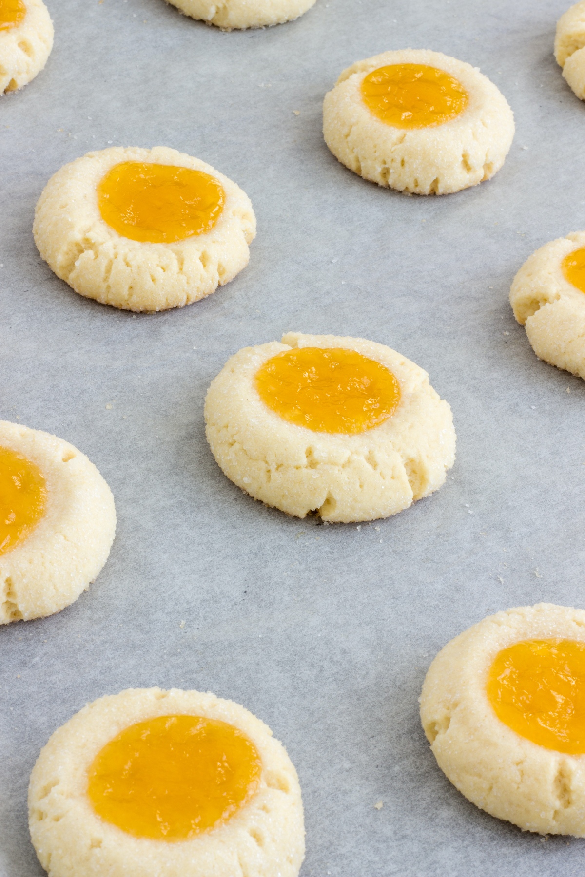 Lemon Curd Shortbread Thumbprints