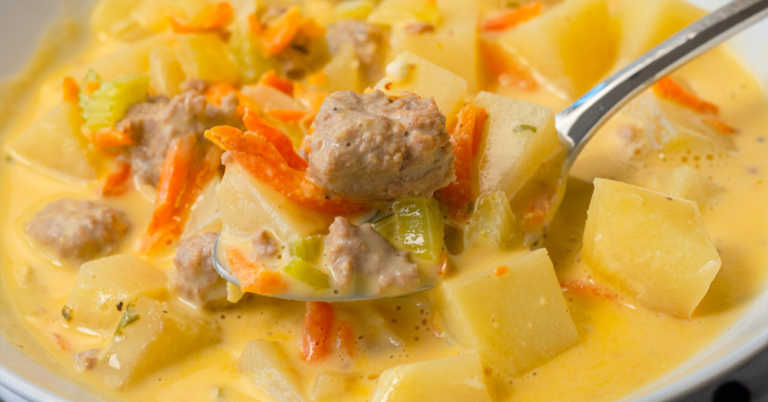 Cheeseburger Soup