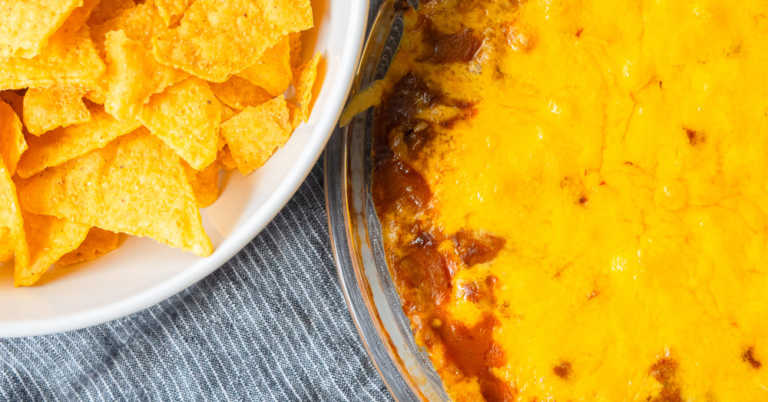 3-Ingredient Chili Cheese Dip